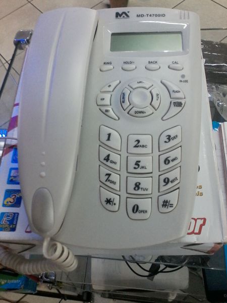 Telefone fixo Maxmidea MD-T4700ID