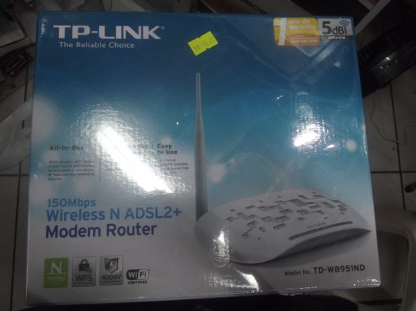 Modem Roteador Wireless N ADSL2+ de 150Mbps TD-W8951ND